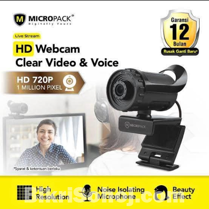 Web cam Micropack 720p Hd